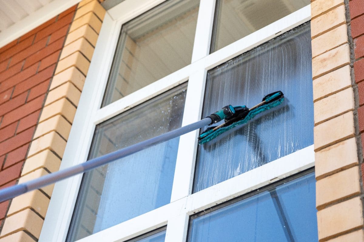 Residential window cleaning